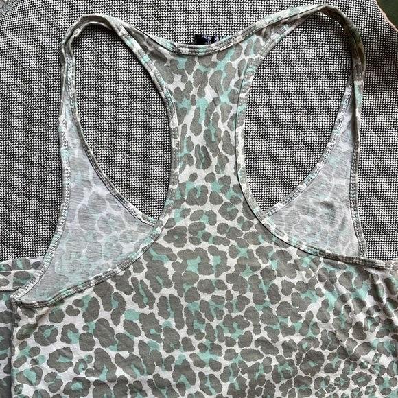 Y2K Vintage Urban Outfitters Racer Back Cheetah Print Tank , Size: Small - Picture 12 of 17